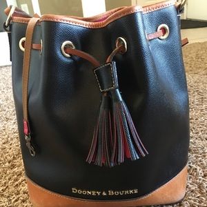 Dooney Bourke Drawstring Hobo Bag